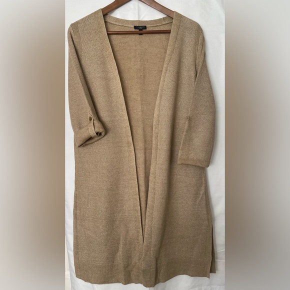 Long Metallic Talbots Cardigan - Picture 2 of 7